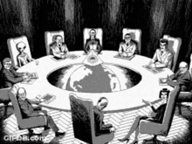 Illuminati Administration Meeting GIF