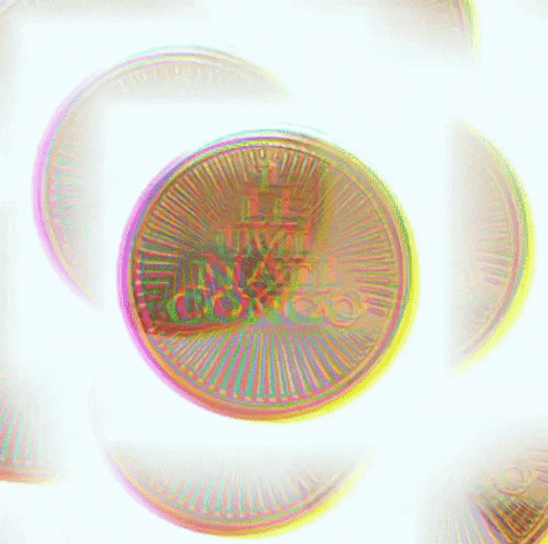 Illuminati Congo Logo Coin Rotating GIF