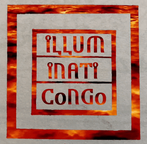 Illuminati Congo Logo Fire Blaze Frame GIF