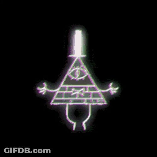 Illuminati Gravity Falls Symbol GIF