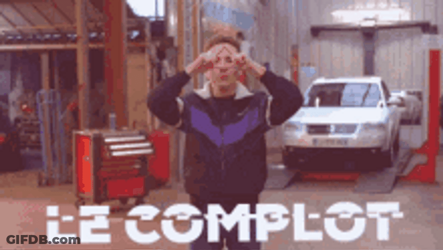Illuminati Hand Eye Triangle Symbol Le Complot GIF
