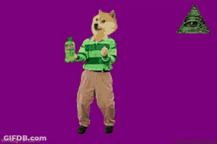 Illuminati Memes MLG Wolf Dancing GIF