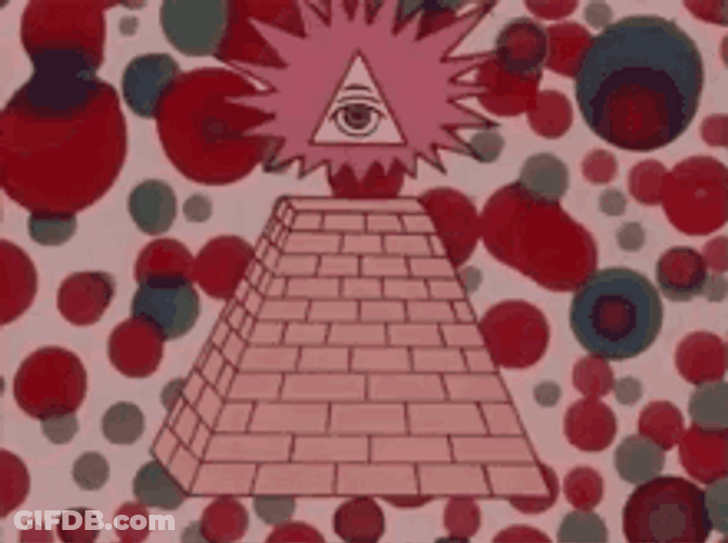 Illuminati Pyramid Animation GIF