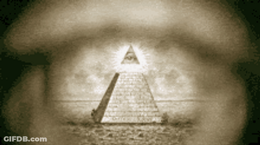 Illuminati Pyramid Triangle GIF