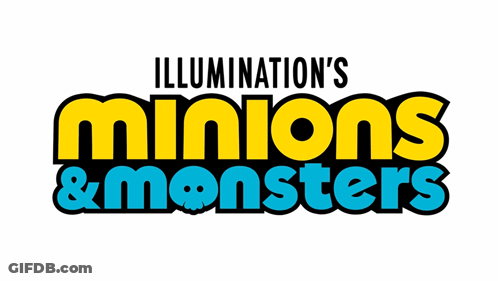Illumination Minions & Monsters Logo GIF