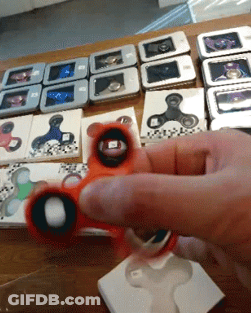 Illusion Of Fidget Spinner GIF