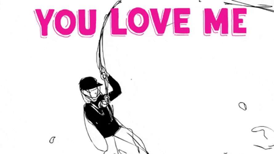 Illustration You Love Me GIF