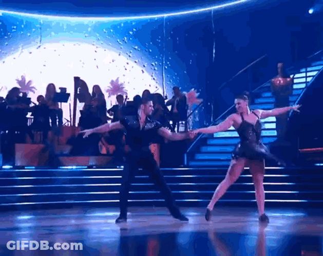 Ilona Maher Dwts Dance Stunt GIF