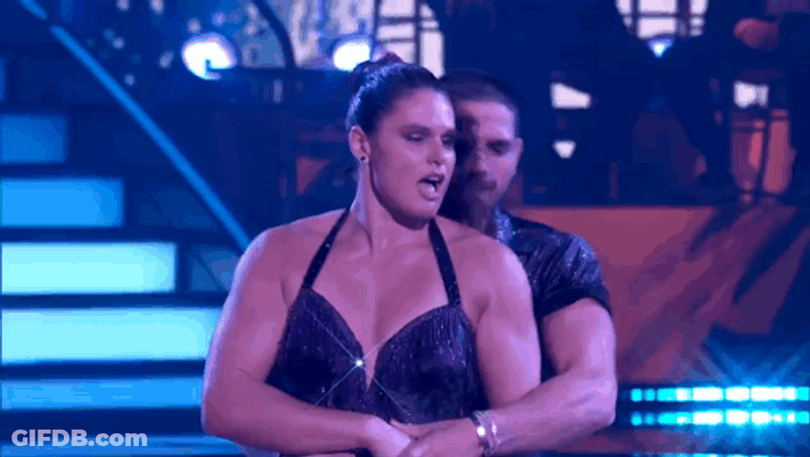 Ilona Maher Dwts Dancing Performance GIF