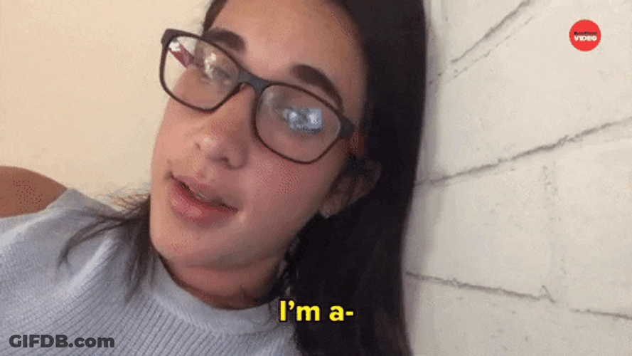 Im A Failure Woman Wearing Eyeglasses GIF