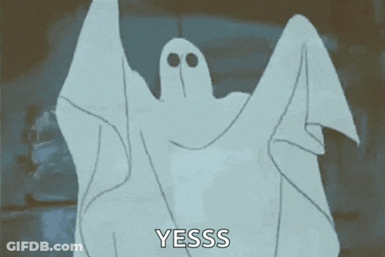 Im A Ghost Scary GIF