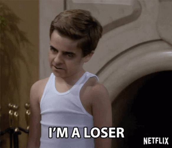 Im A Loser Sad Kid Sore Loser GIF