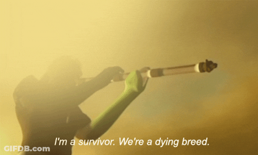 Im A Survivor We're A Dying Breed GIF