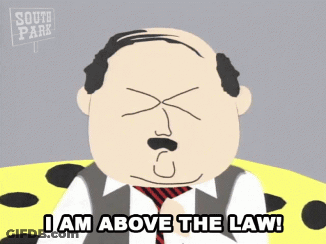 Im Above The Law I Got The Power GIF