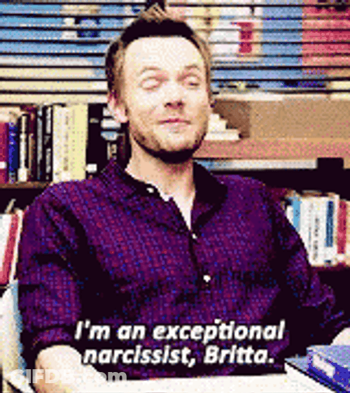 Im An Exceptional Narcissist Meme GIF