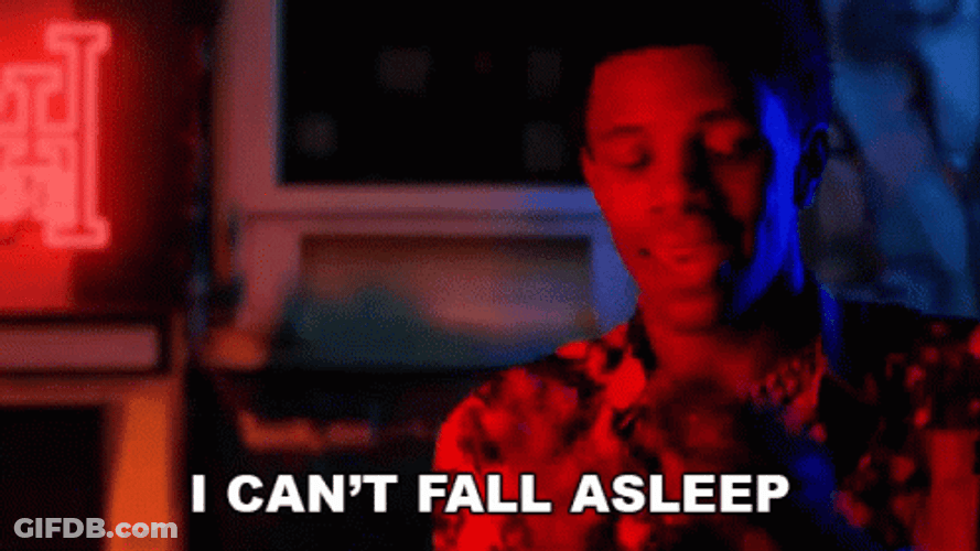 Im Awake And Can't Fall Asleep GIF