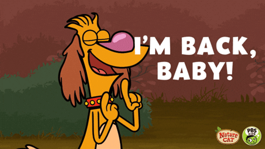 Im Back Baby Hal The Dog Pbs Kids GIF