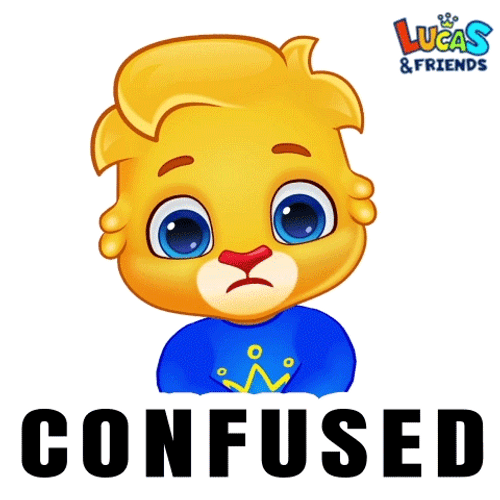 Im Confused Lucas And Friends GIF