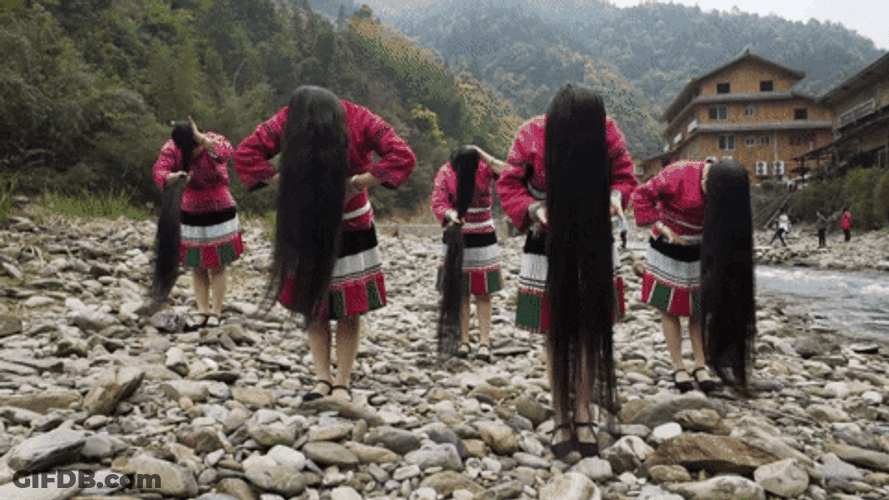 Im Cool With Long Hair GIF