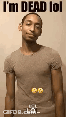Im Dead Lol GIF