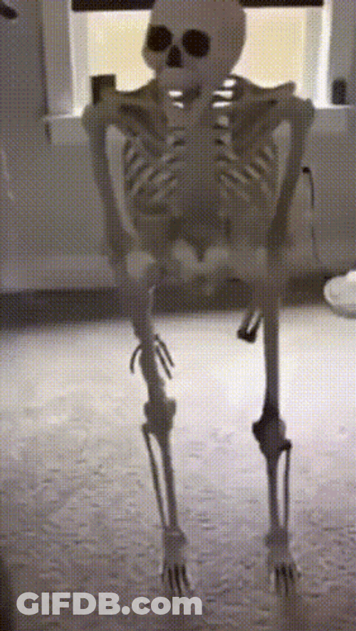 Im Dead Skeleton GIF