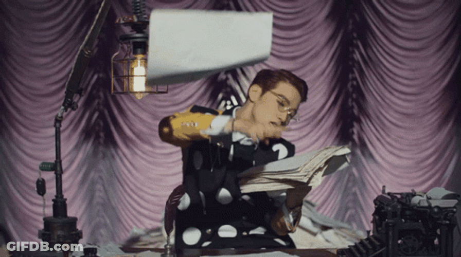 Im Done With All These Papers GIF