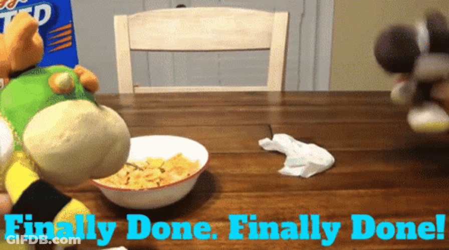 Im Done With The Breakfast GIF