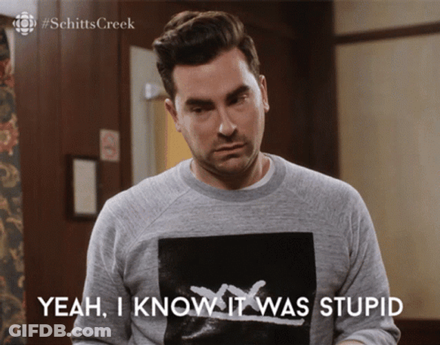 Im Dumb It Was Stupid GIF