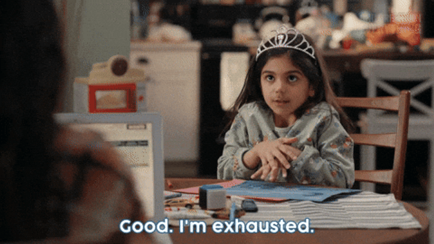 Im Exhausted Children Ruin Everything Mikayla SwamiNathan GIF