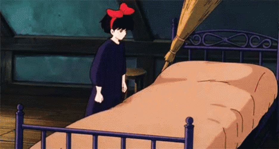 Im Exhausted Kiki Delivery Service Anime GIF