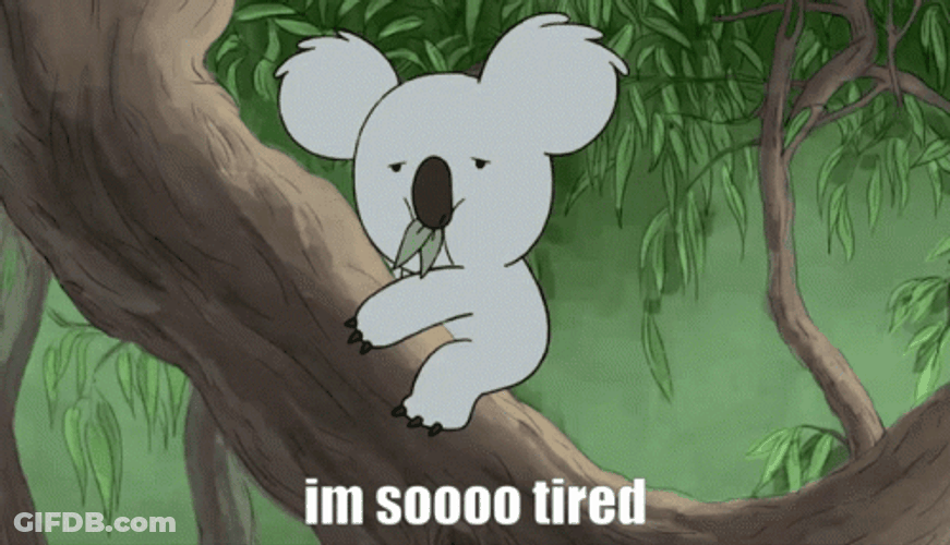 Im Exhausted We Bare Bears Nom Nom GIF