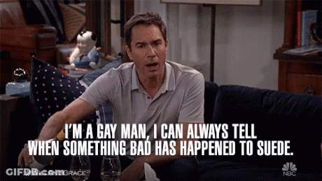 Im Gay I Can Always Tell When Something Bad Has Happened GIF
