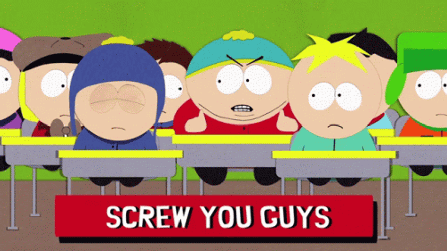 Im Going Home Angry Eric Cartman GIF