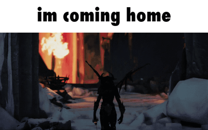 Im Going Home Metal Hellsinger GIF