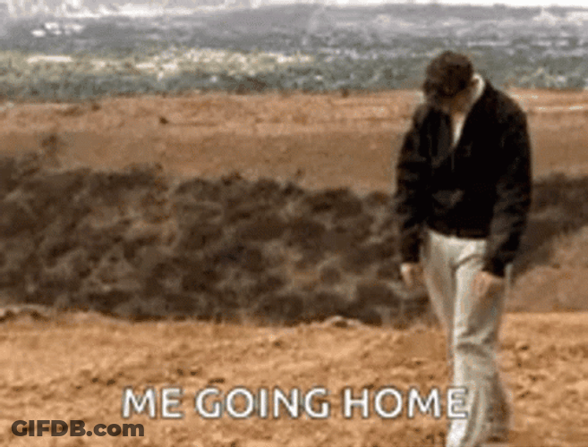 Im Going Home Tired Man GIF