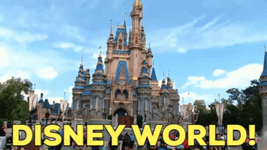 Im Going To Disney World Overjoyed Puppets GIF