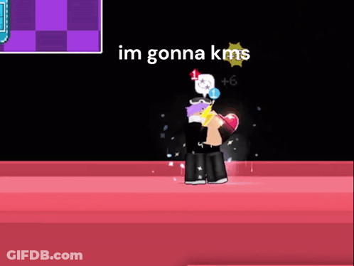 Im Gonna Kms Cartoon GIF