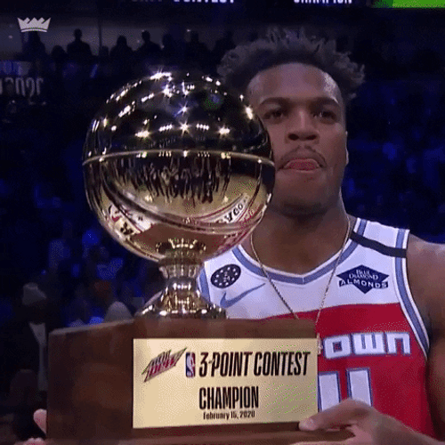 Im Him Three-Point Contest Champion GIF