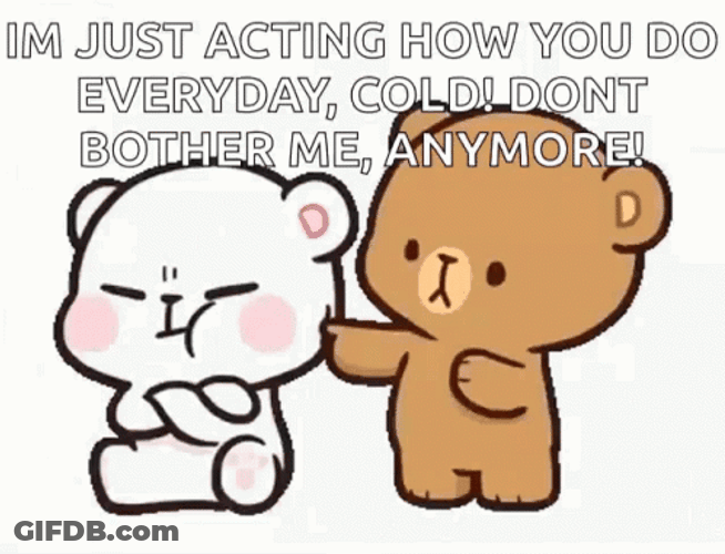 Im Just Acting Poke The Bear GIF