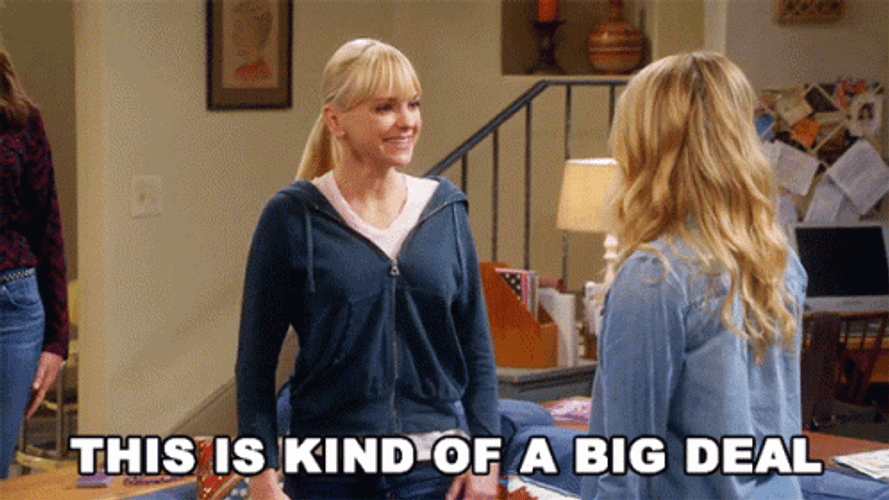 Im Kind Of A Big Deal Christy GIF