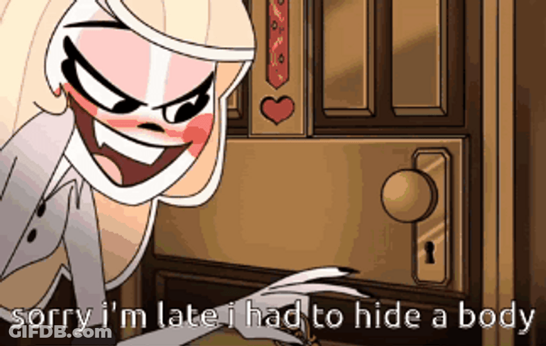 Im Late Charlie Morningstar GIF