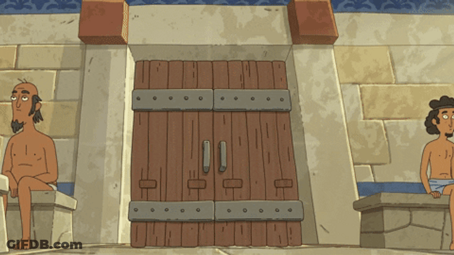 Im Late Krapopolis Entrance GIF