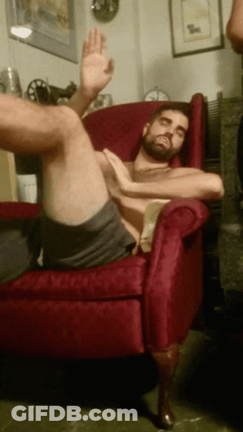 Im Lazily Sat At My House GIF