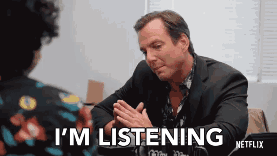 Im Listening Listening GIF