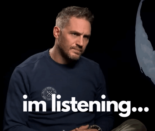 Im Listening Mark Phillips Intense Look GIF