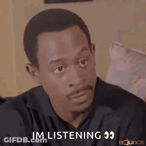 Im Listening Martin Lawrence GIF