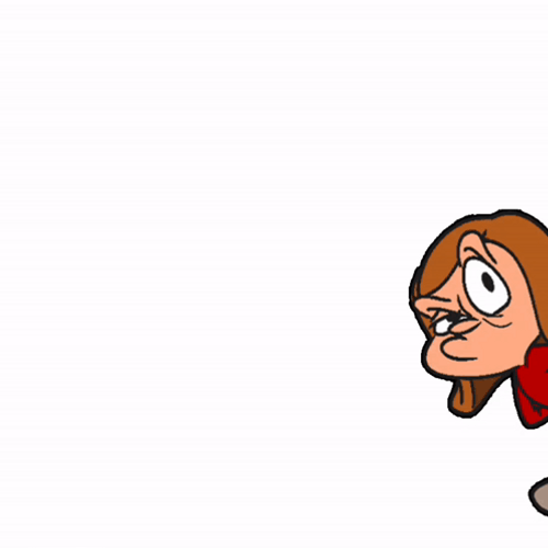 Im Listening Suspicious Elena Animation GIF