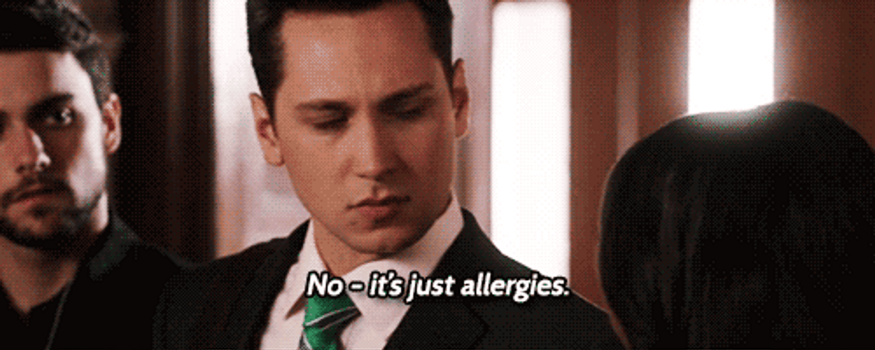 Im Not Crying Youre Crying It's Just Allergies GIF