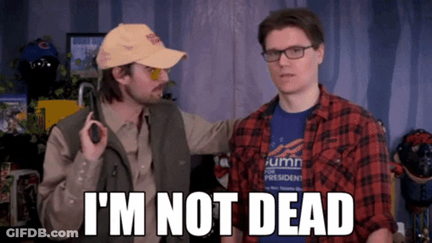 Im Not Dead Yet Happy Hostage Taker GIF