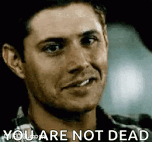 Im Not Dead Yet Jensen Ackles Thumbs Up GIF